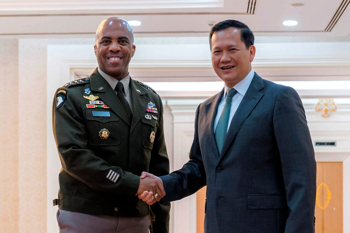 Top US general in Asia-Pacific visits Cambodia to boost relations