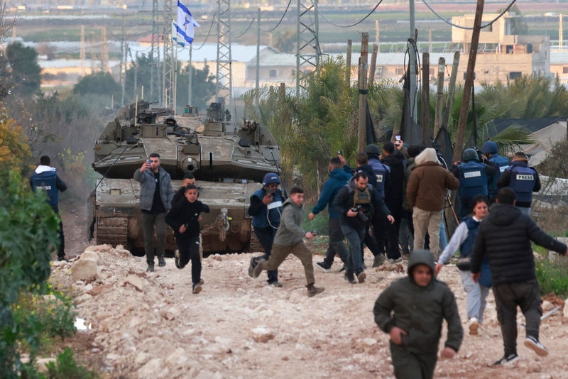 Israel sends tanks into occupied West Bank for first time in 20 years