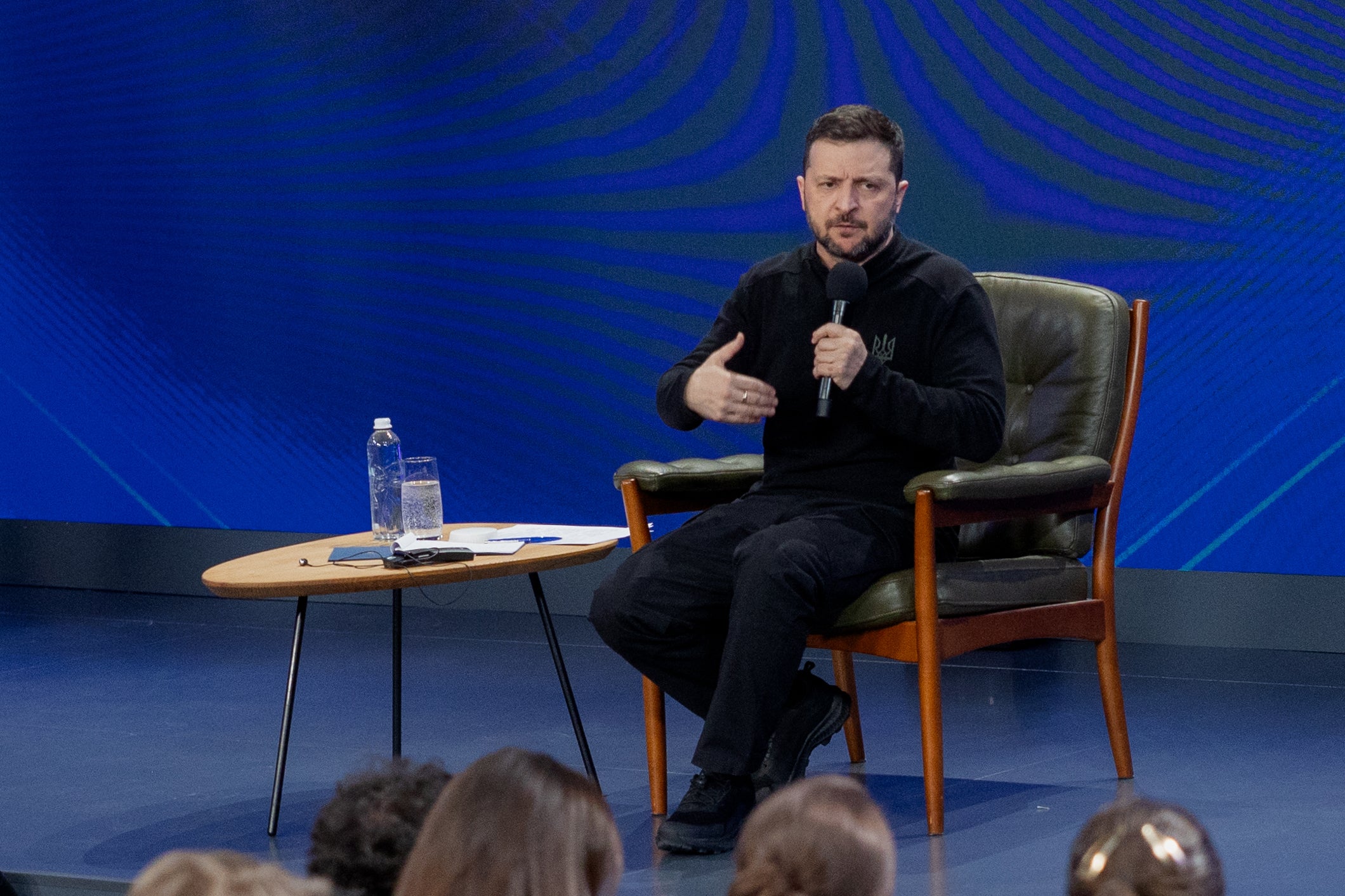 Le président ukrainien Voldymir Zelensky