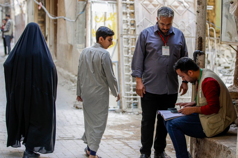 46.1 million people were counted in Iraq's first census in nearly 40 years