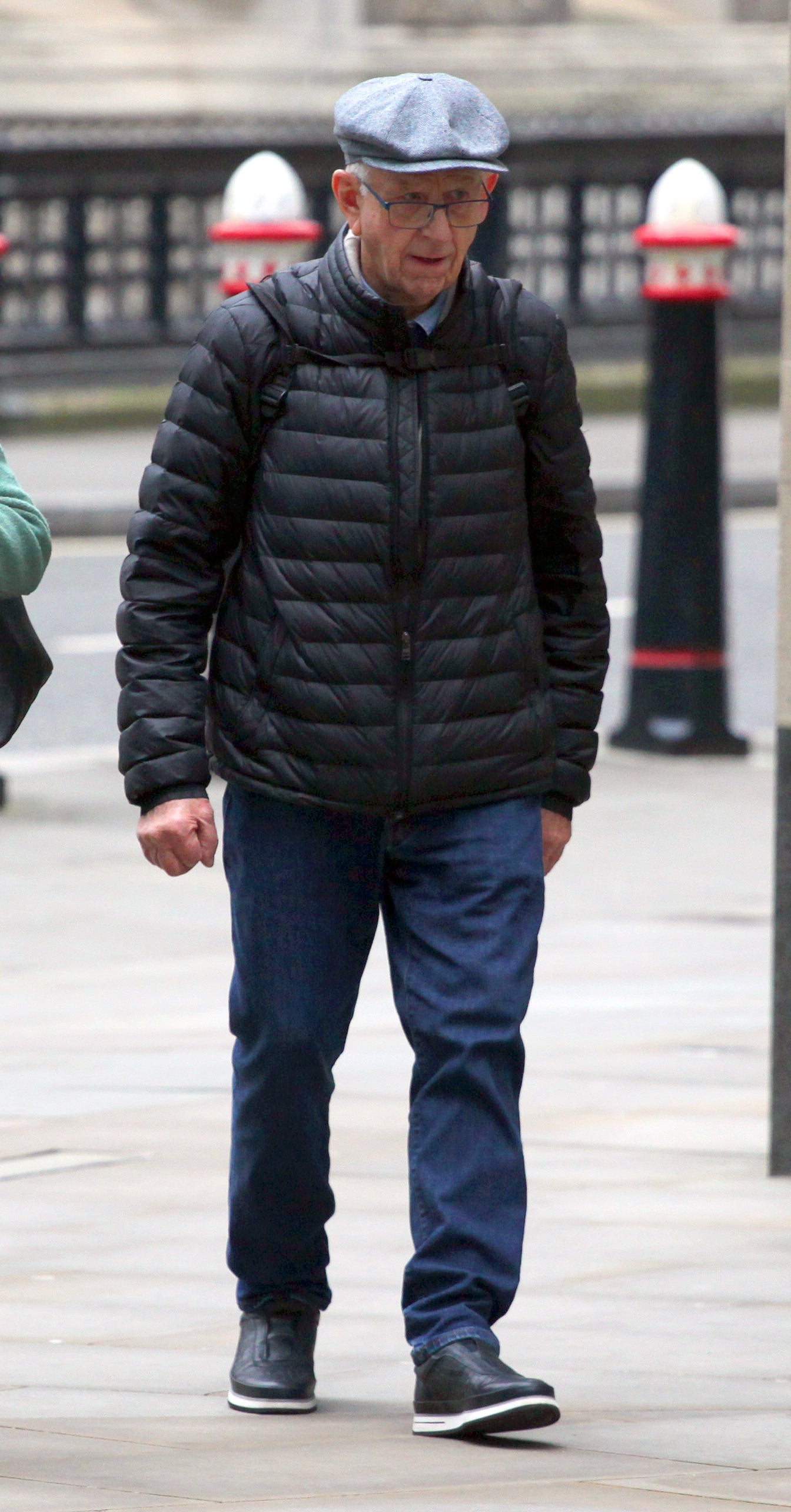 Samuel Horton outside the High Court after hearing in boundary row with neighbours Jonathan and Carolyn Orchard