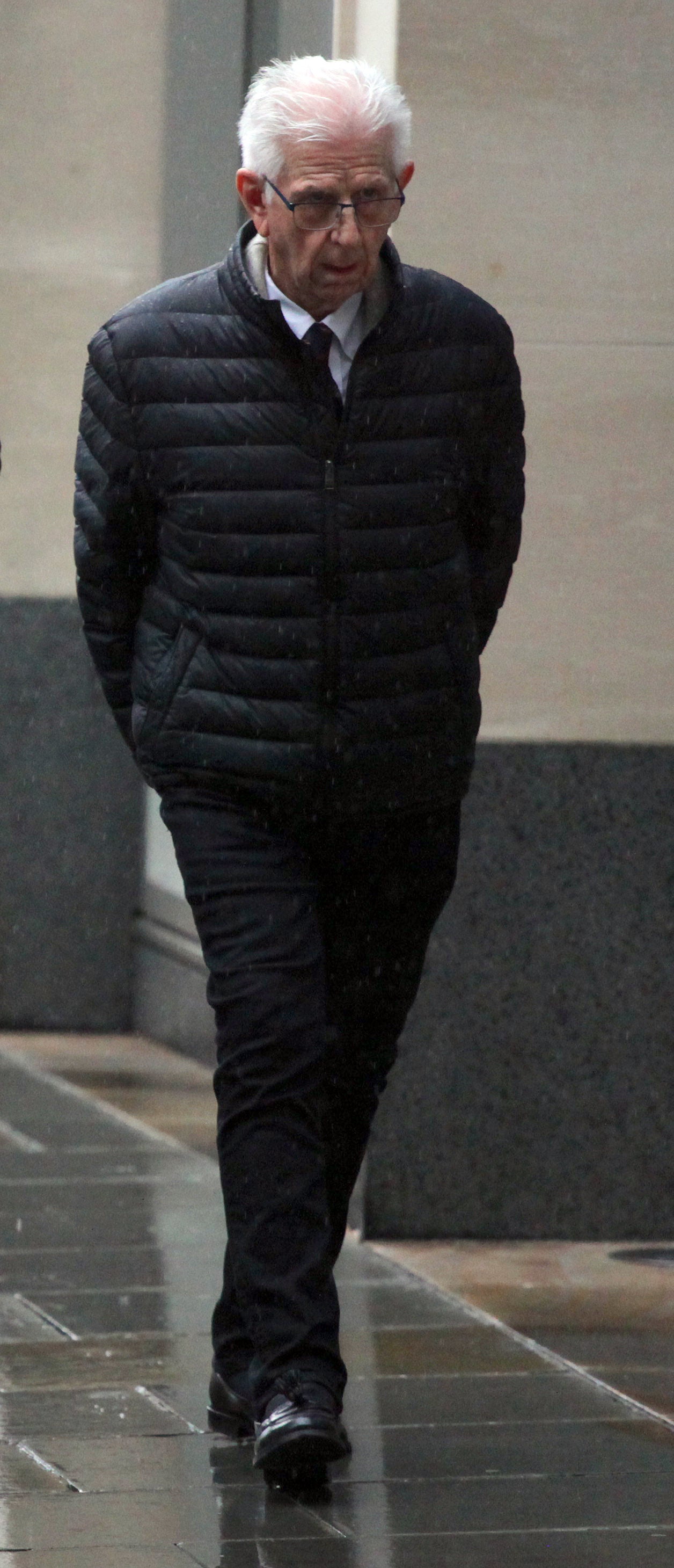 Samuel Horton outside the High Court after hearing in boundary row with neighbours Jonathan and Carolyn Orchard