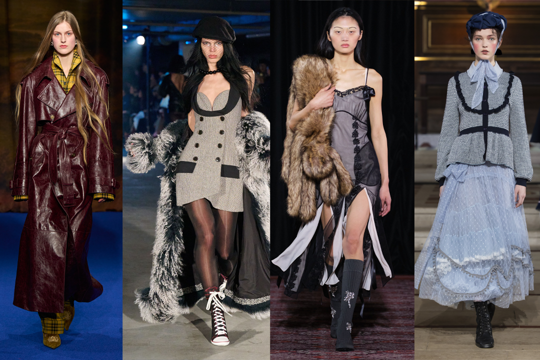 From faux fur and leather to polka dot and lace, these are the trends to look out for this year