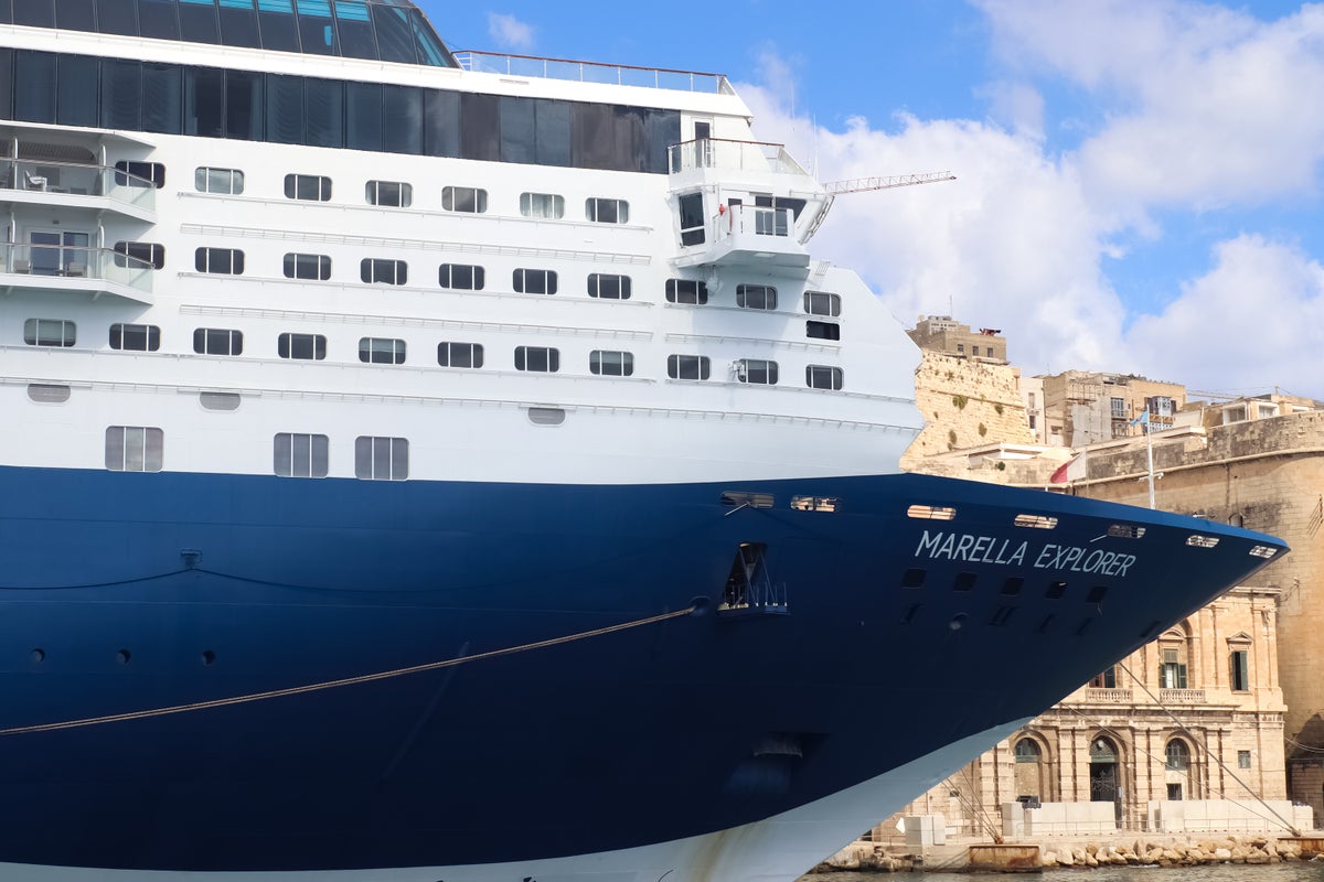 Pensioner suing over cruise ship fall accused of wearing inappropriate shoes'