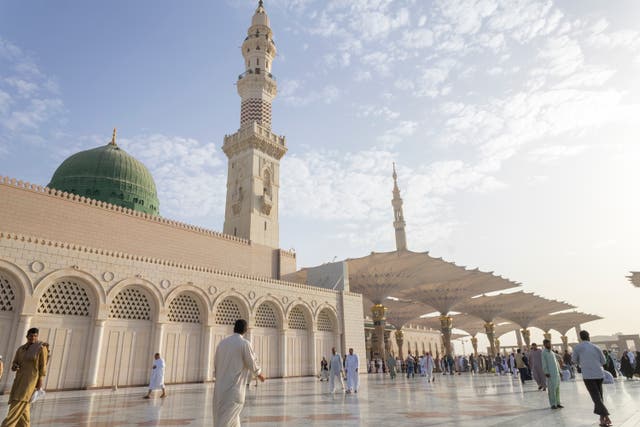 <p>Wizz Air will launch the UK’s only non-stop flights to the Saudi Arabian city of Medina later this year</p>