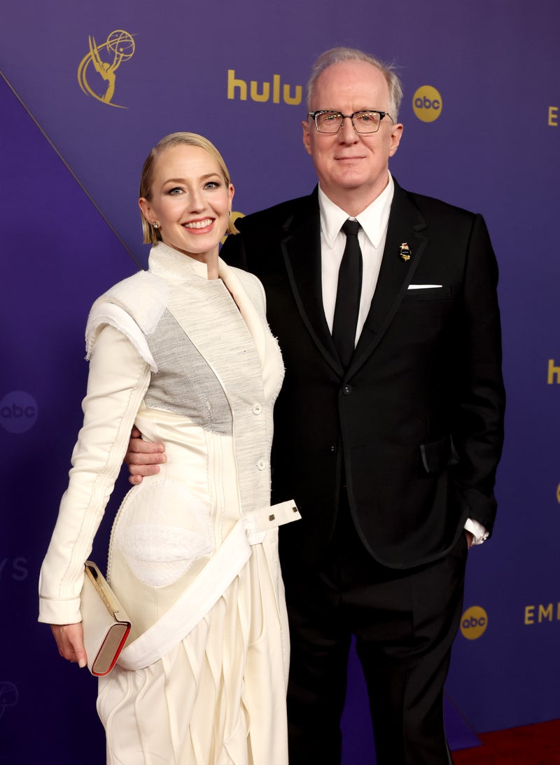 White Lotus star Carrie Coon hints she has open marriage with husband Tracy Letts