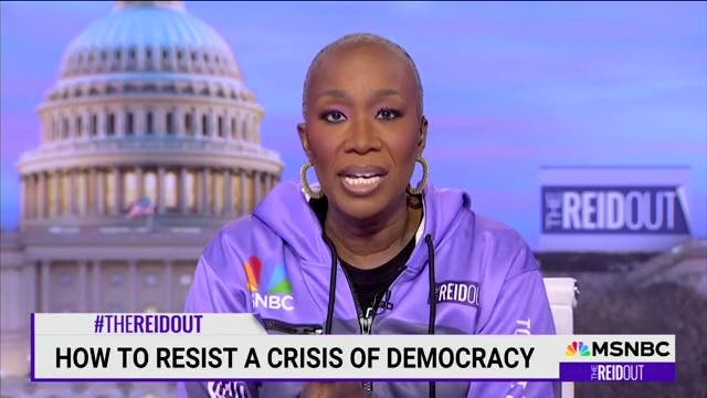 <p>Joy Reid warns her viewers that fascism is ‘already here’ during her final MSNBC program</p>