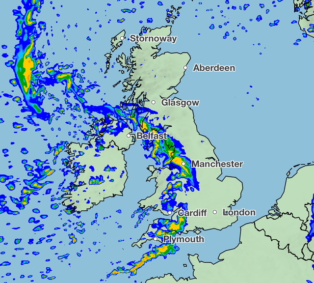 UK weather mapped: Where snow and torrential downpours will hit UK ...