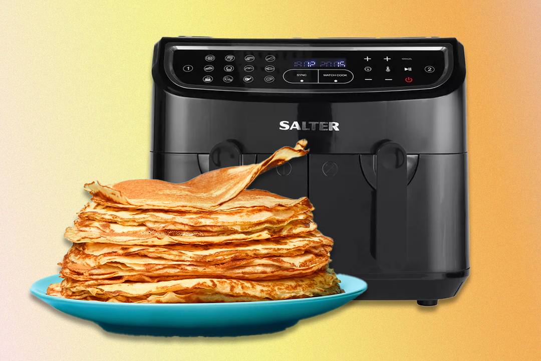 Read on for our step-by-step guide on how to make light and fluffy pancakes in your air fryer this Pancake Day