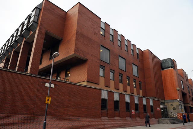 The case is being heard at Leeds Crown Court (Anna Gowthorpe/PA)