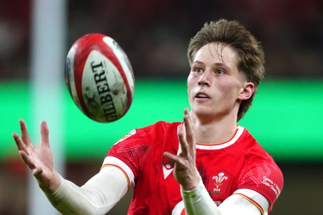 Ellis Mee made a sparkling Wales debut against Six Nations opponents Ireland (David Davies/PA)