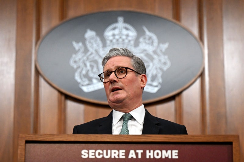 Reeves says Europe must follow UK’s lead and ‘step up’ defence spending