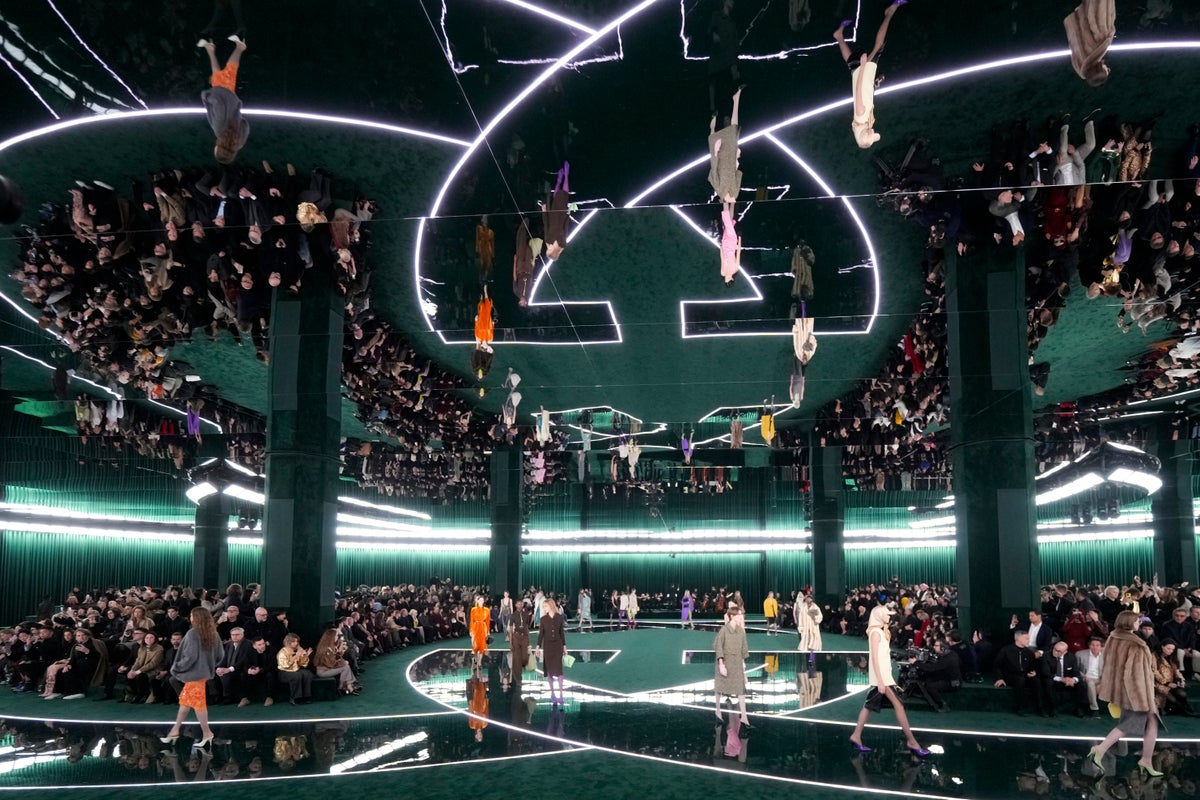 Gucci Showcases Fall/Winter 2025 Collection in Milan
