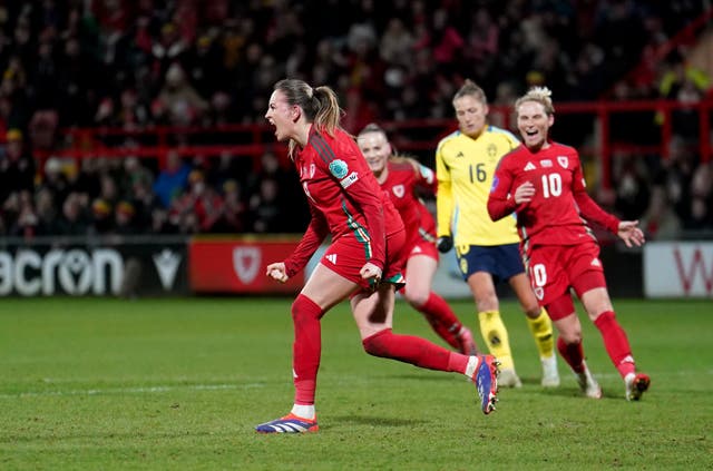<p>Kayleigh Barton earned Wales a draw against Sweden</p>