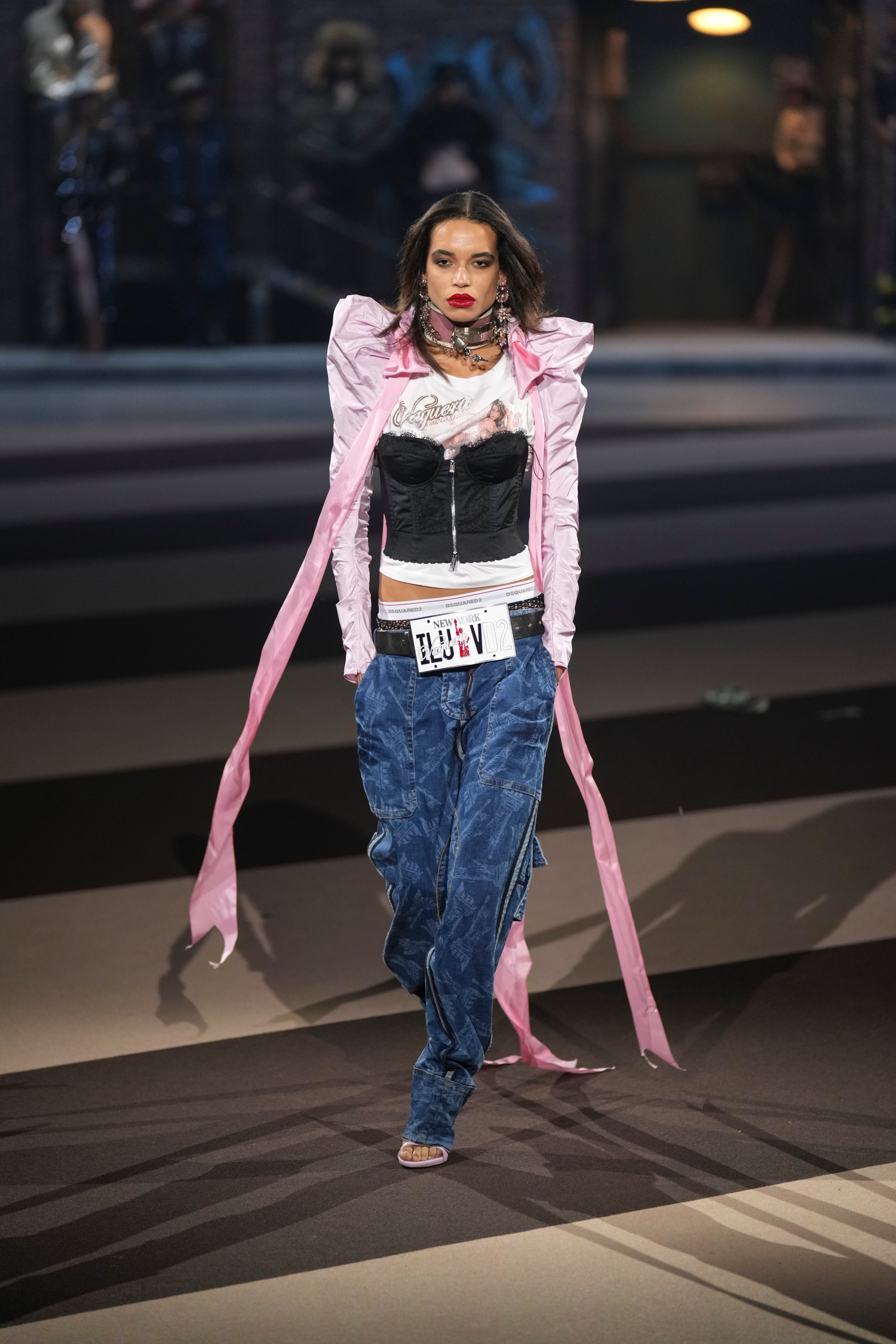 Naomichi dsquared2 Dsquared2 celebrates 30 years with a raucous runway show featuring