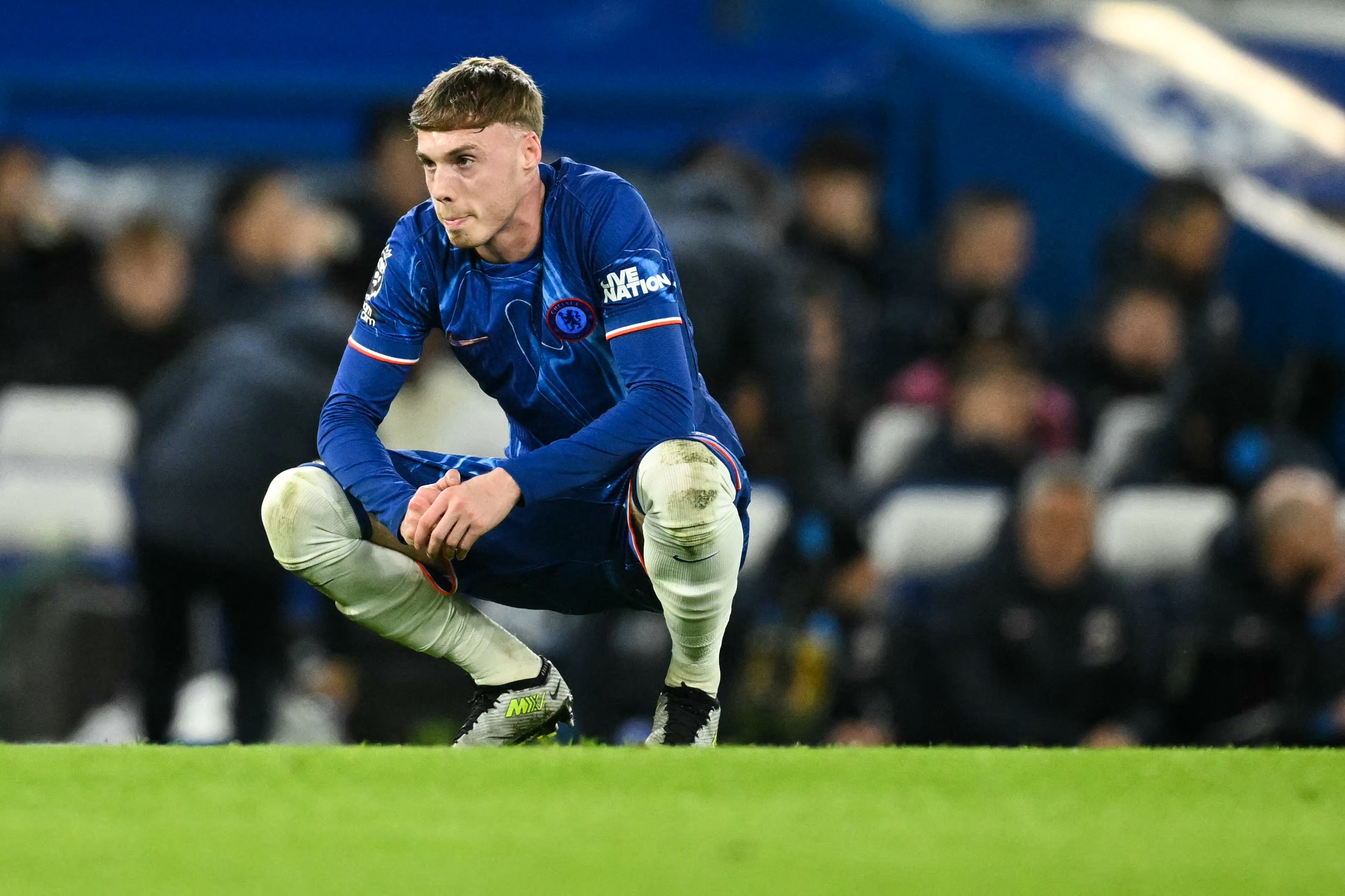 <p>Cole Palmer endured a frustrating night in front of goal</p>