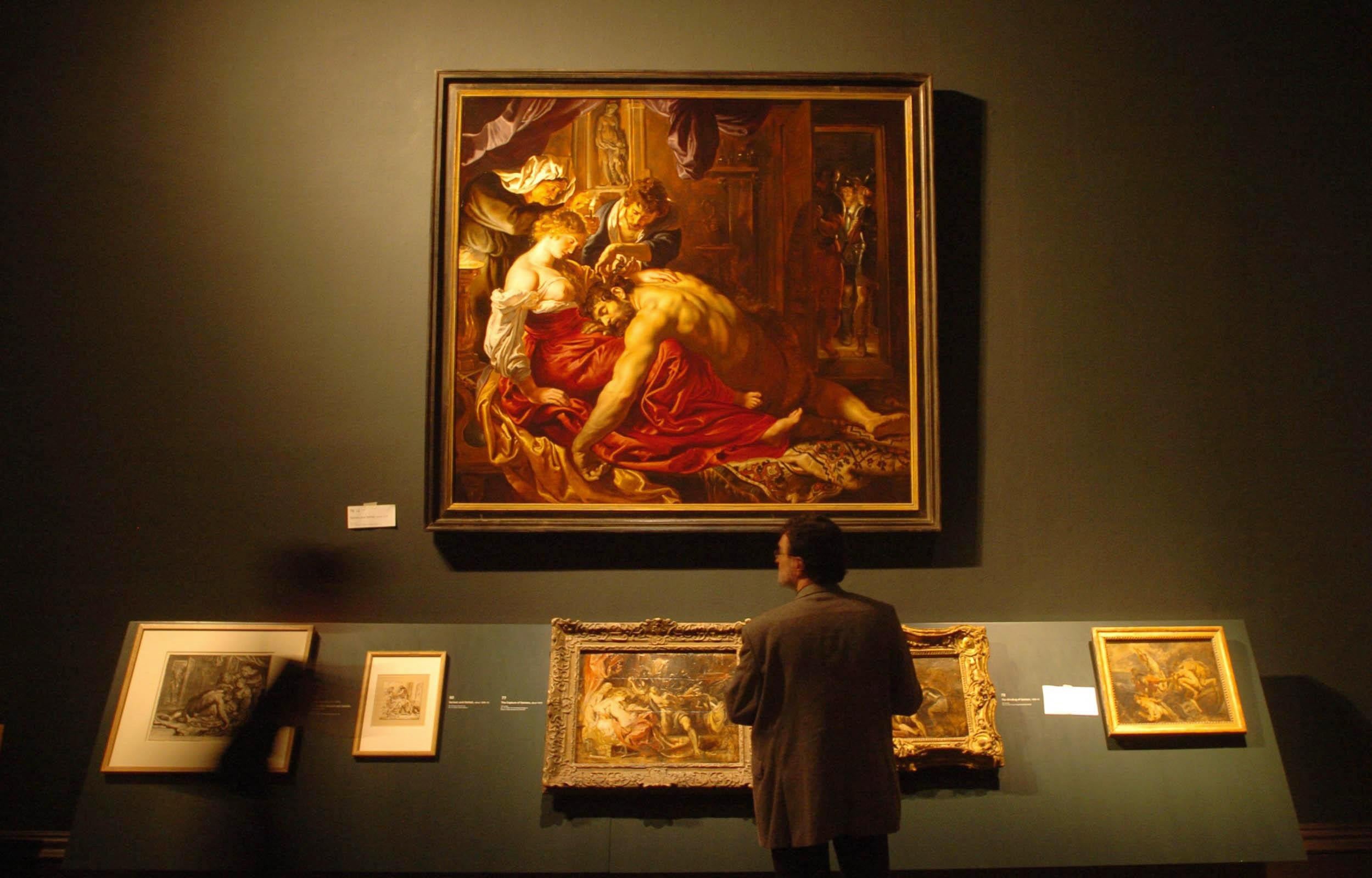 Rubens' 'Samson and Delilah' at the National Portrait Gallery