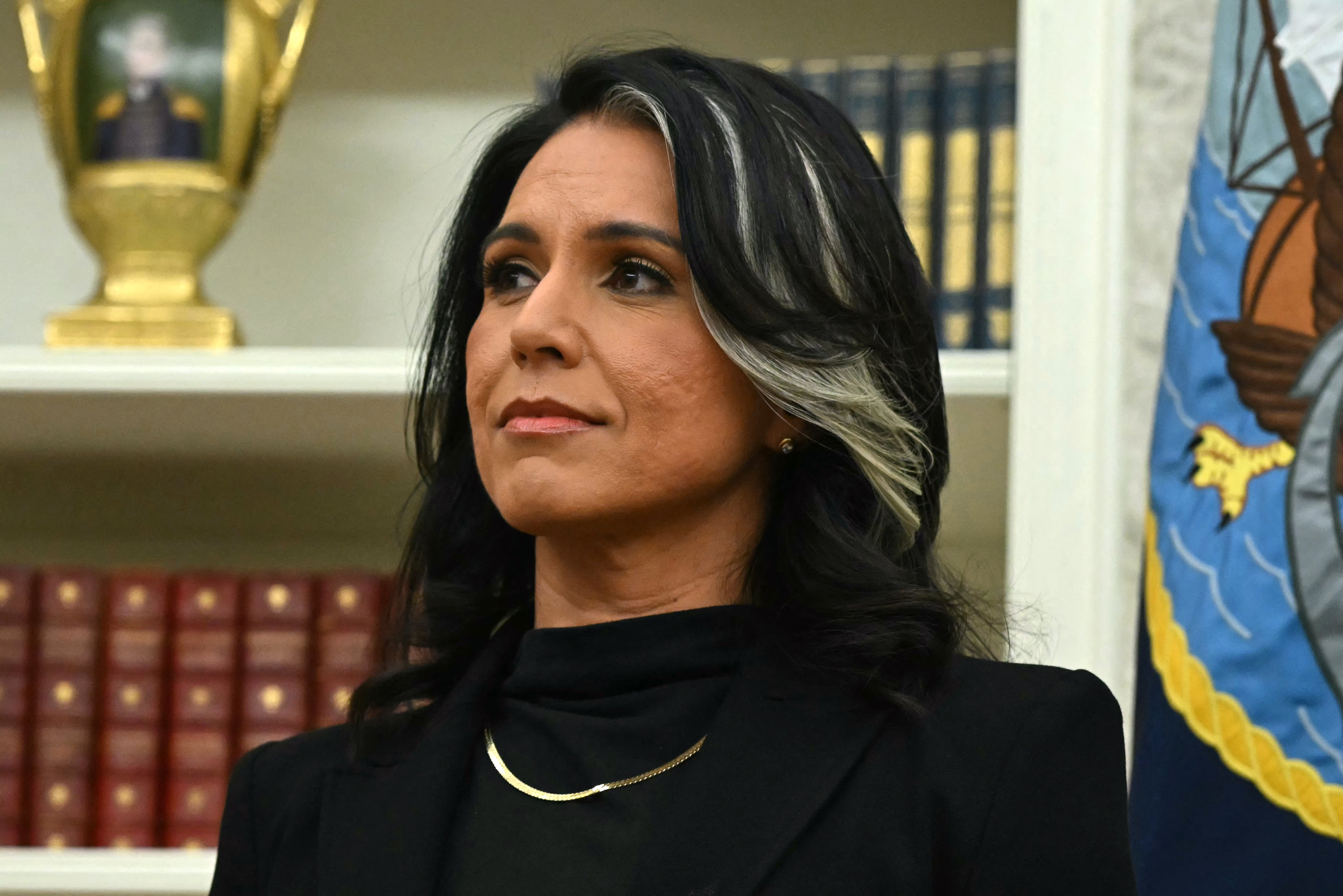 Tulsi Gabbard, the U.S. director of national intelligence, has fired over 100 intelligence officers from agencies after she said they exchanged sexually explicit messages on an internal agency messaging board