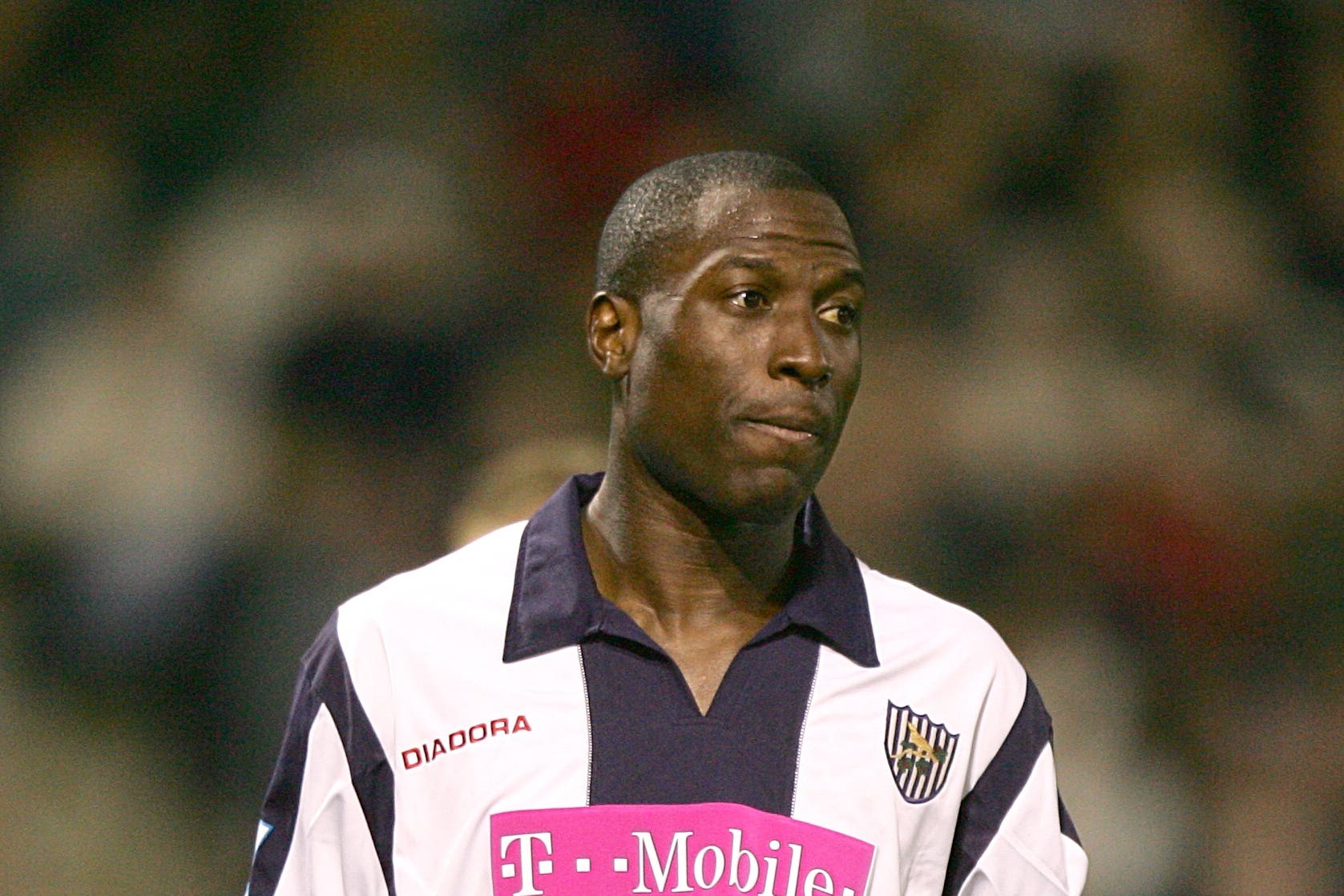 Kevin Campbell playing for West Brom (Nick Potts/PA)