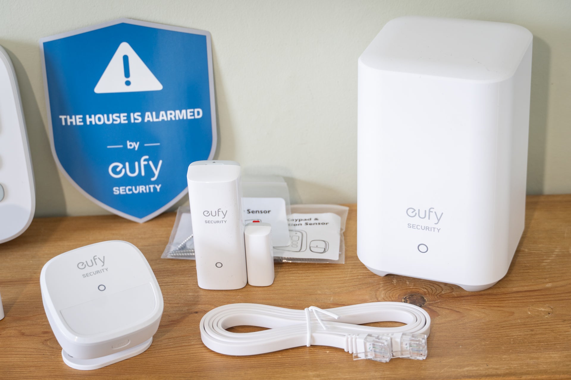 The HomeBase acts as a hub for all Eufy security devices