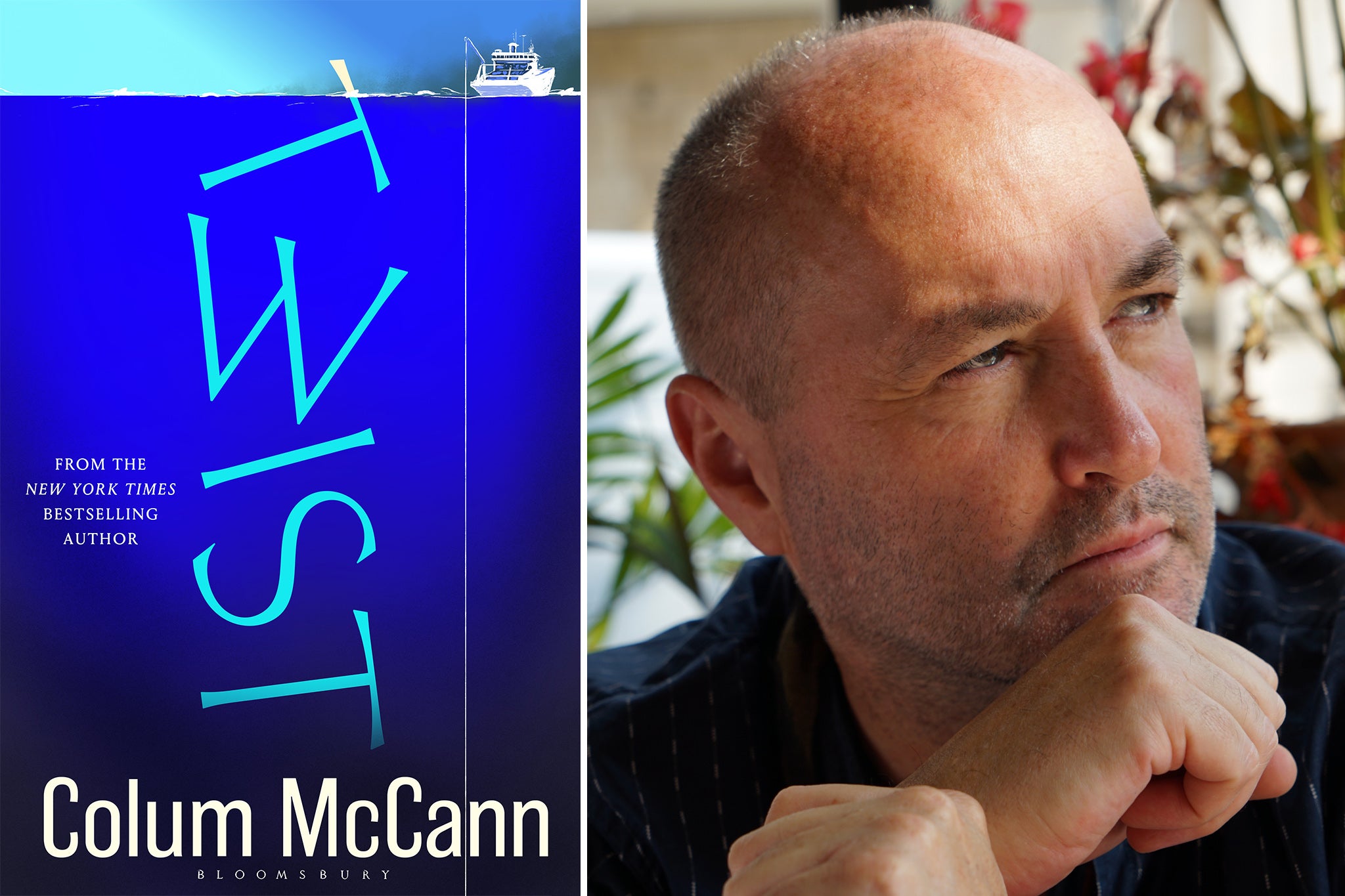 Colum McCann’s stunning novel ‘Twist’ follows two Irishmen off Africa as vital underwater cables are repaired