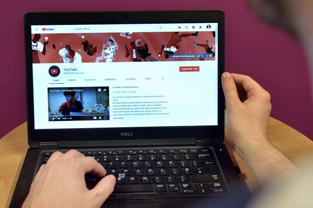 YouTube said it has reached one billion monthly users for podcast content on the platform for the first time (Nick Ansell/PA)