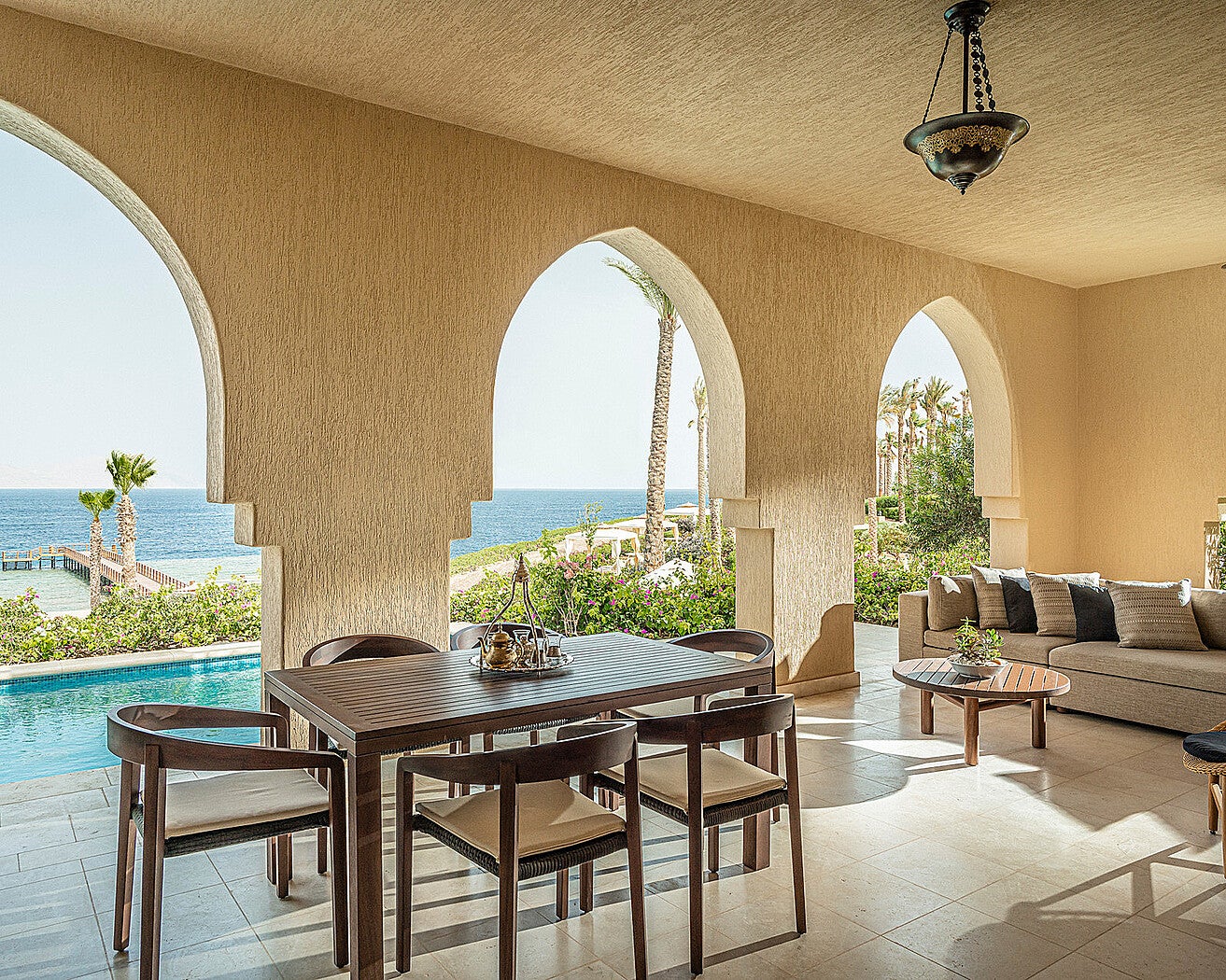 The Four Seasons in Sharm El-Sheikh oozes luxury