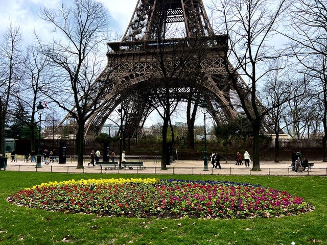 <p>No-go zone: KLM turned away Laura and Joe Booth from their special trip to Paris</p>