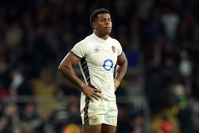 Immanuel Feyi-Waboso will miss the rest of Exeter’s season because of shoulder surgery (Gareth Fuller/PA)