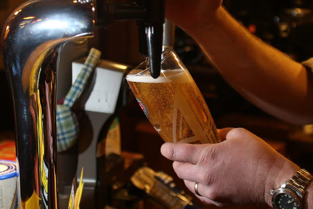 A minister has rejected claims by the Tories that pubs could be banned from selling pints (Lynne Cameron/PA)