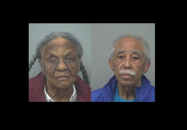<p>Mary Ann Arceneaux, 87, and her husband Ernest, 89, have been arrested on identity theft charges after they allegedly collected more than $1 million from Mary Ann's deceased mother's pension</p>