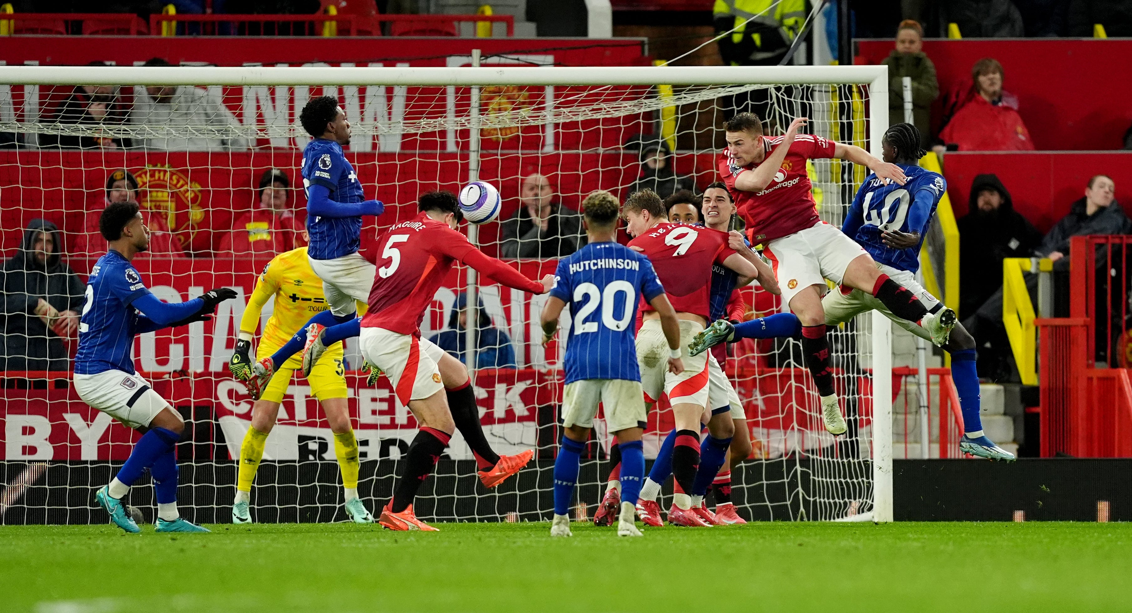 Harry Maguire scored the winner in the second half for Man United