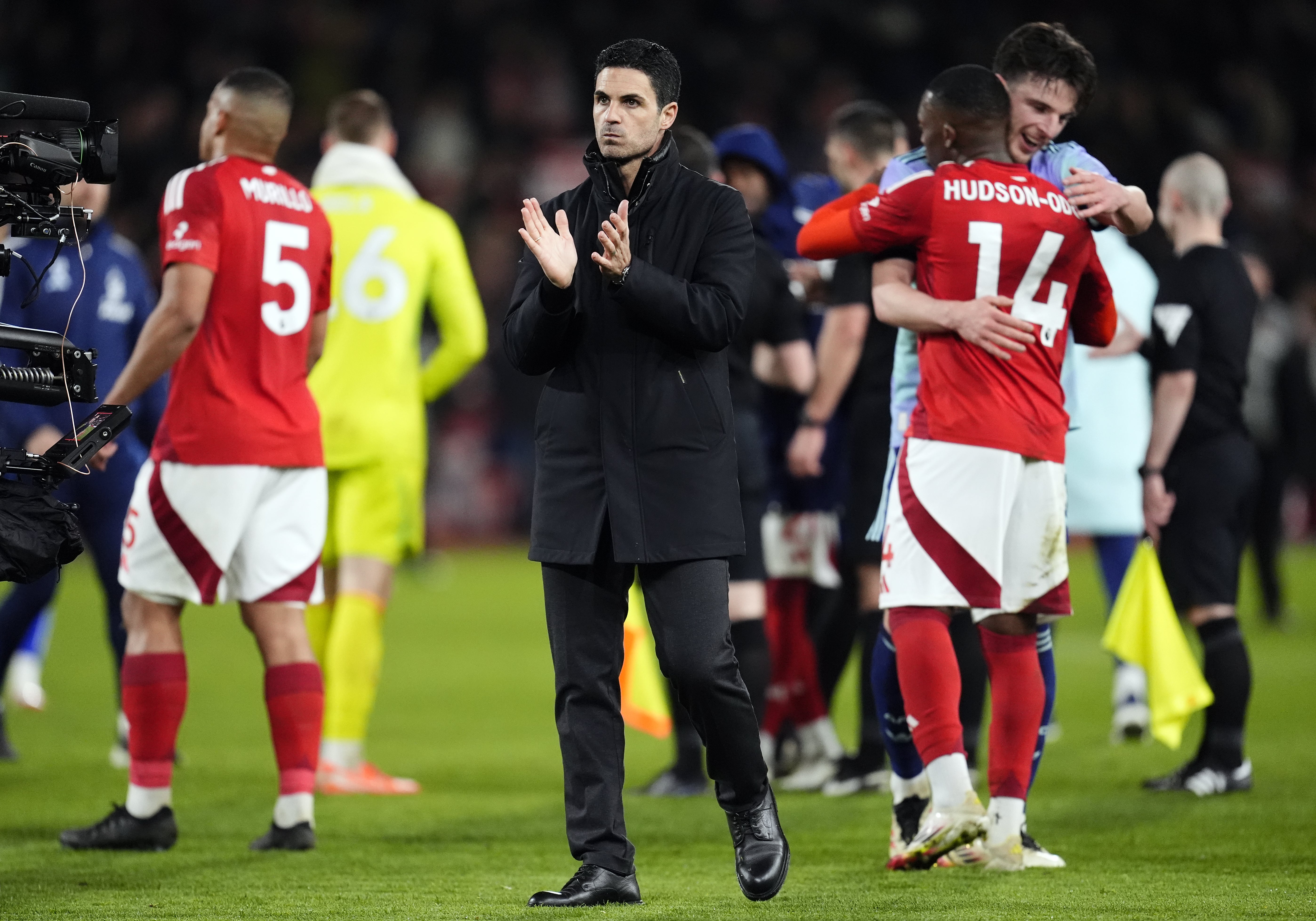 L'Arsenal di Mikel Arteta ha perso ulteriori terreni su Liverpool (Nick Potts/PA)