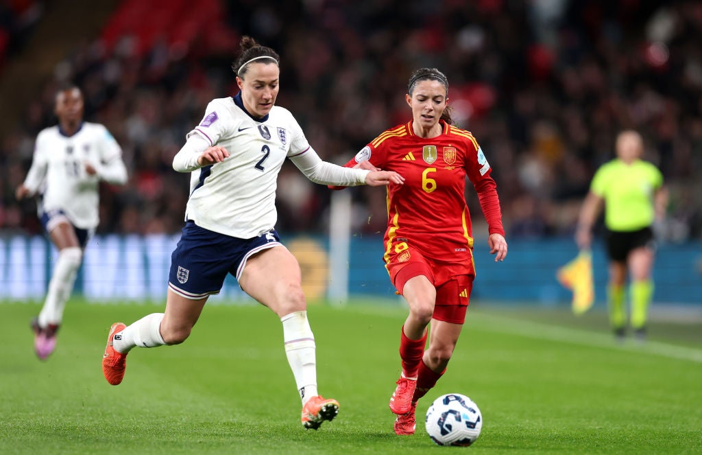 Bronze was excellent in England’s defence as the Lionesses restrained Bonmati