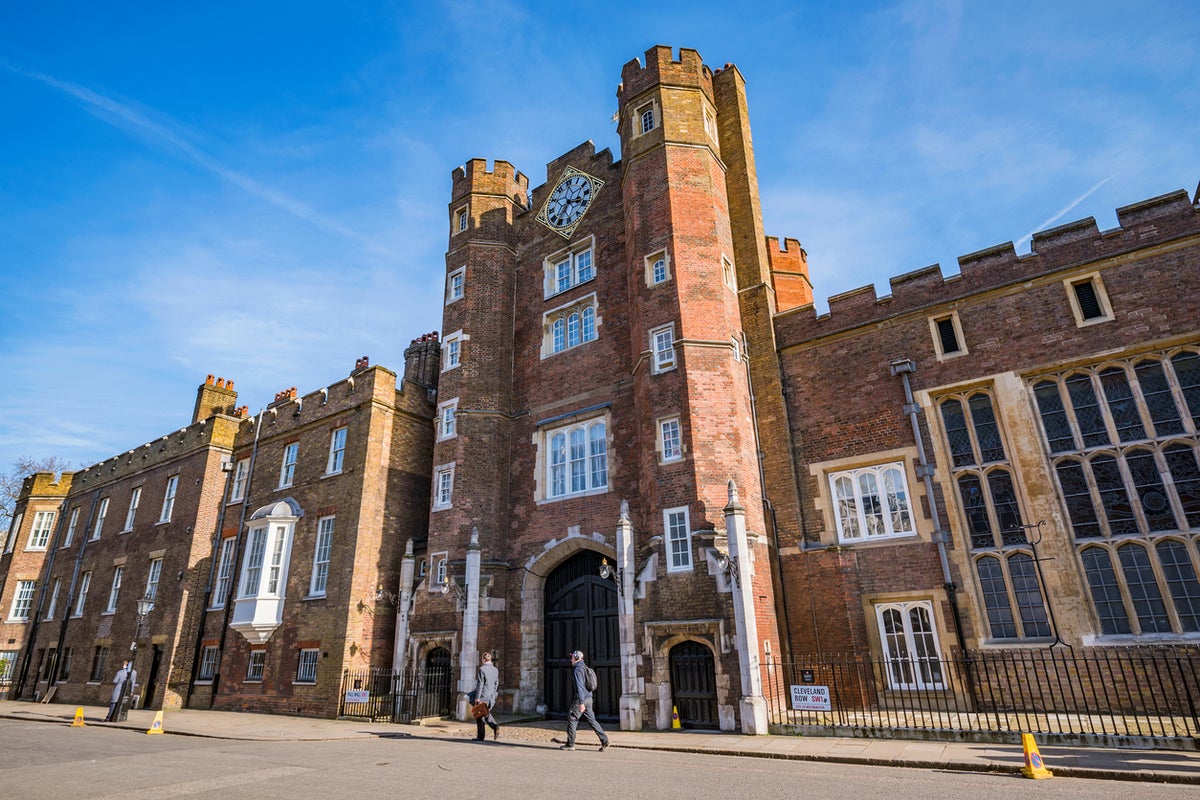 St James’s Palace to open to public with guided tours