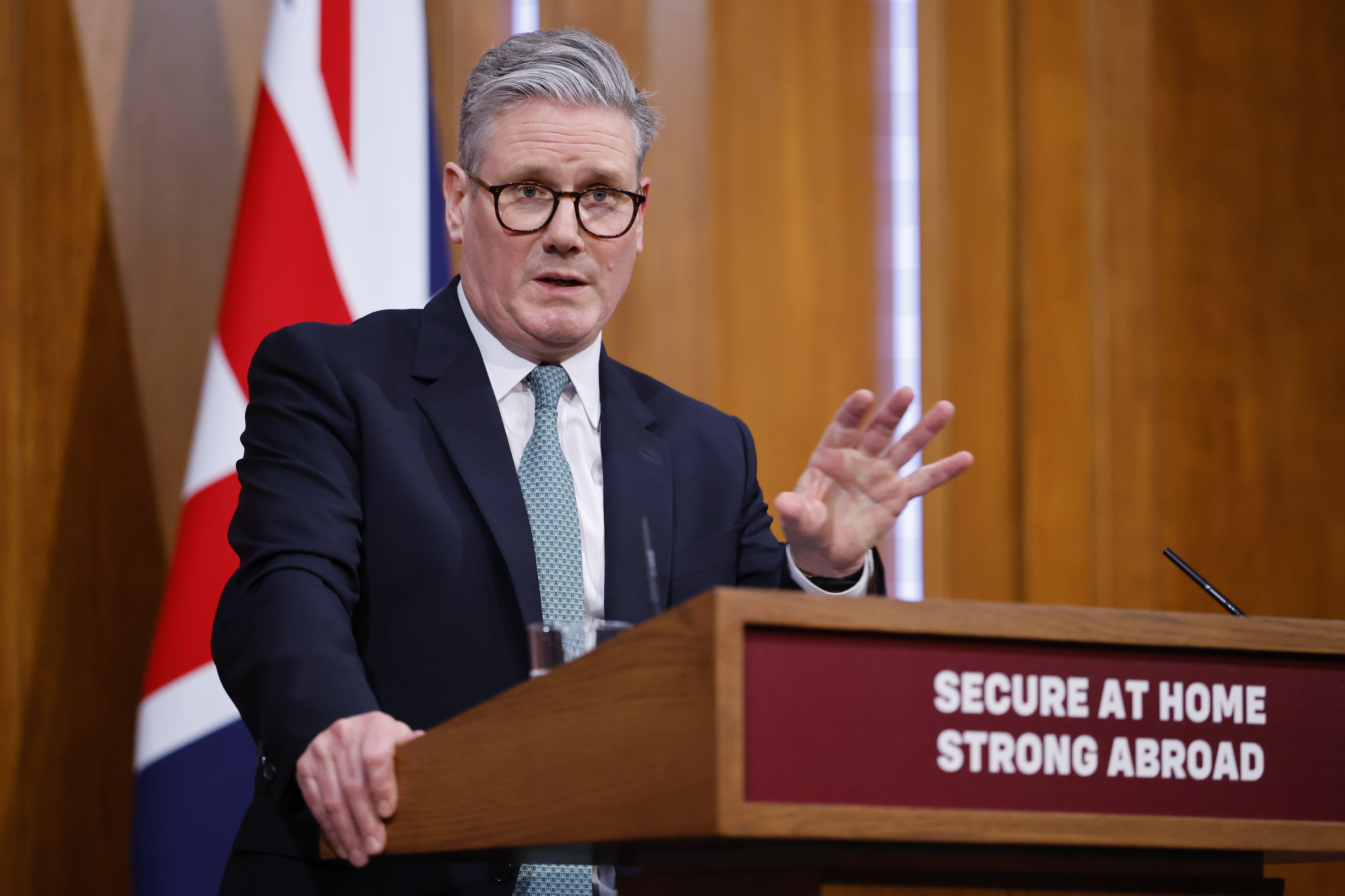 Keir Starmer will boost Britain’s defence spending to 2.5 per cent of GDP by 2027