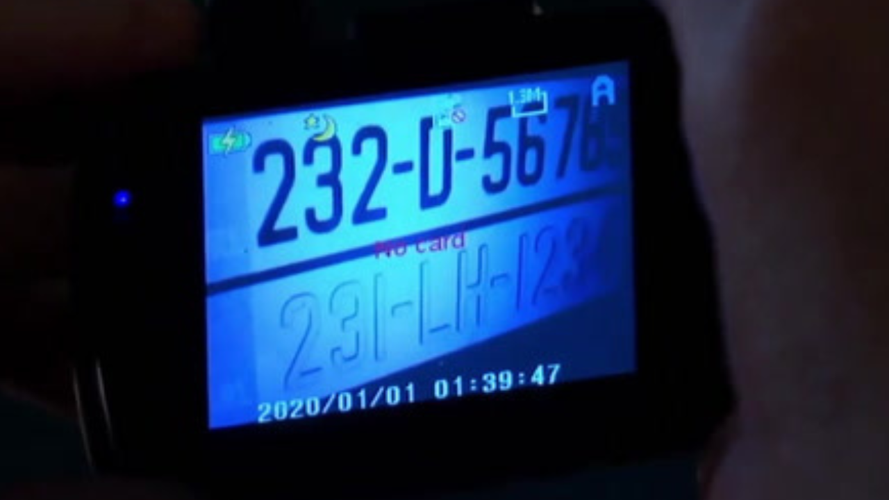 <p>Drivers using 'ghost' number plates to evade cameras </p>