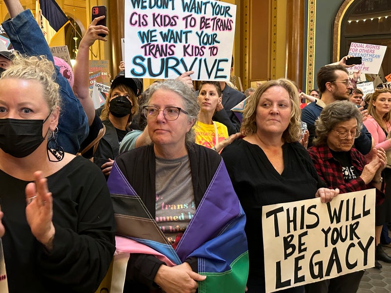 Vote expected on Iowa bill that would remove gender identity protections from civil rights code