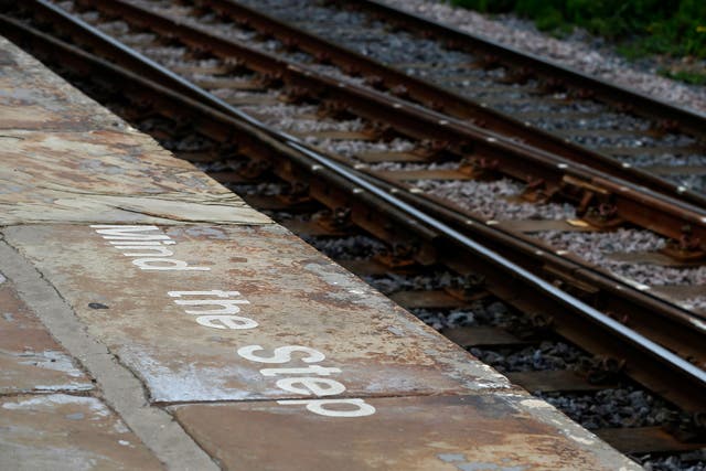 Rail tracks (Lynne Cameron/PA)