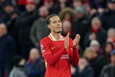 Virgil van Dijk rejects claim that Liverpool’s title is ‘almost there’