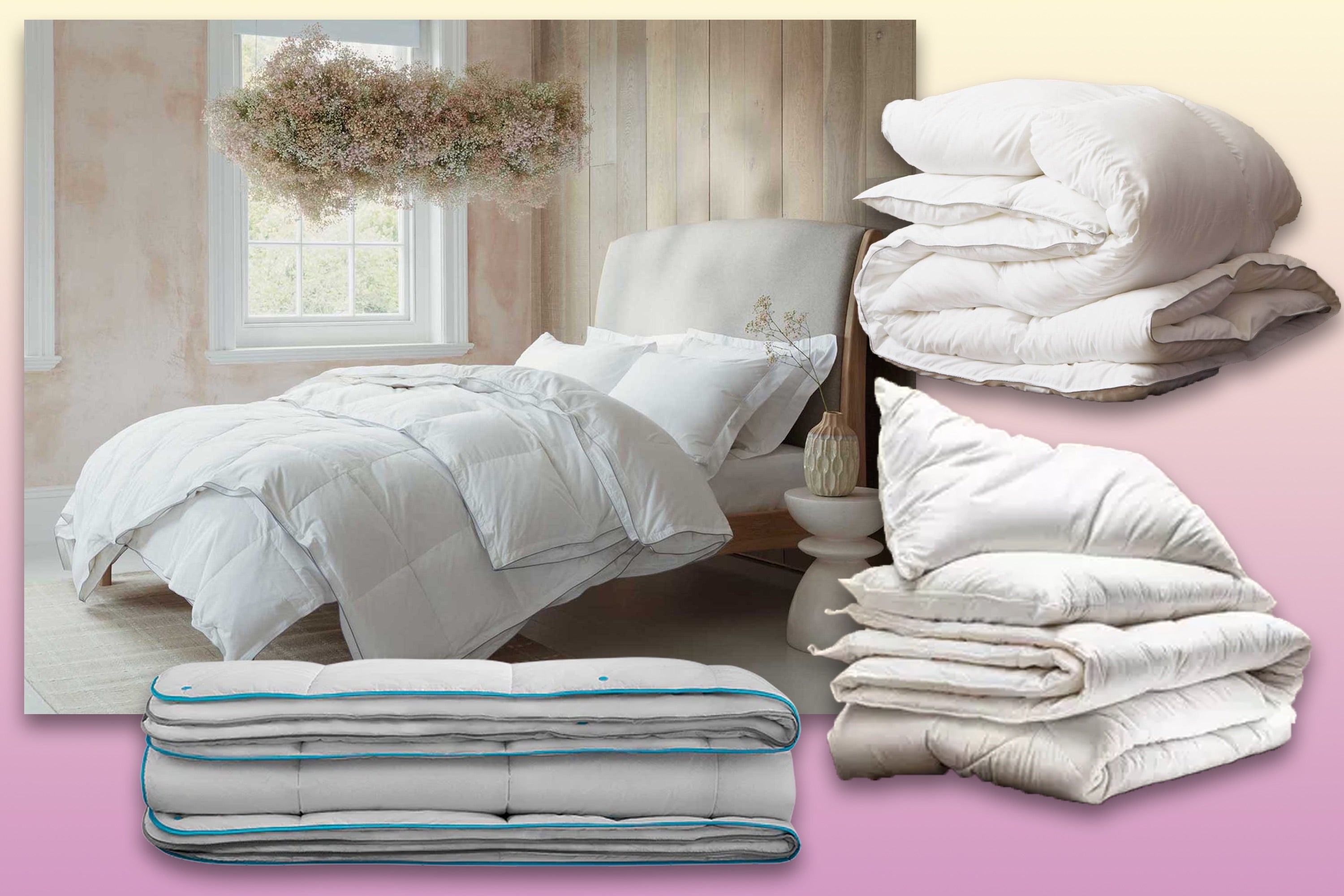 The higher the tog rating the warmer the duvet will be, but all-season duvets can be adjusted year-round