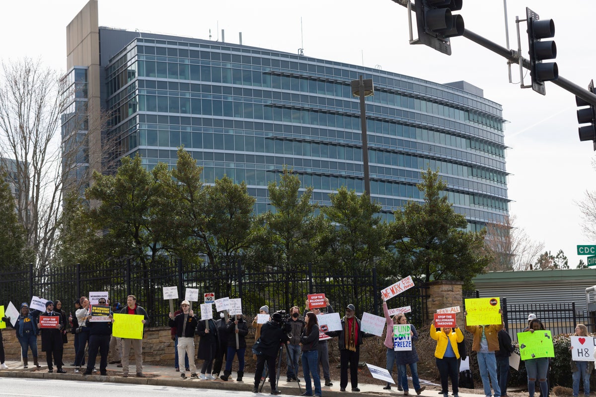 US judge in San Francisco will hear request by unions to halt mass firings of probationary workers