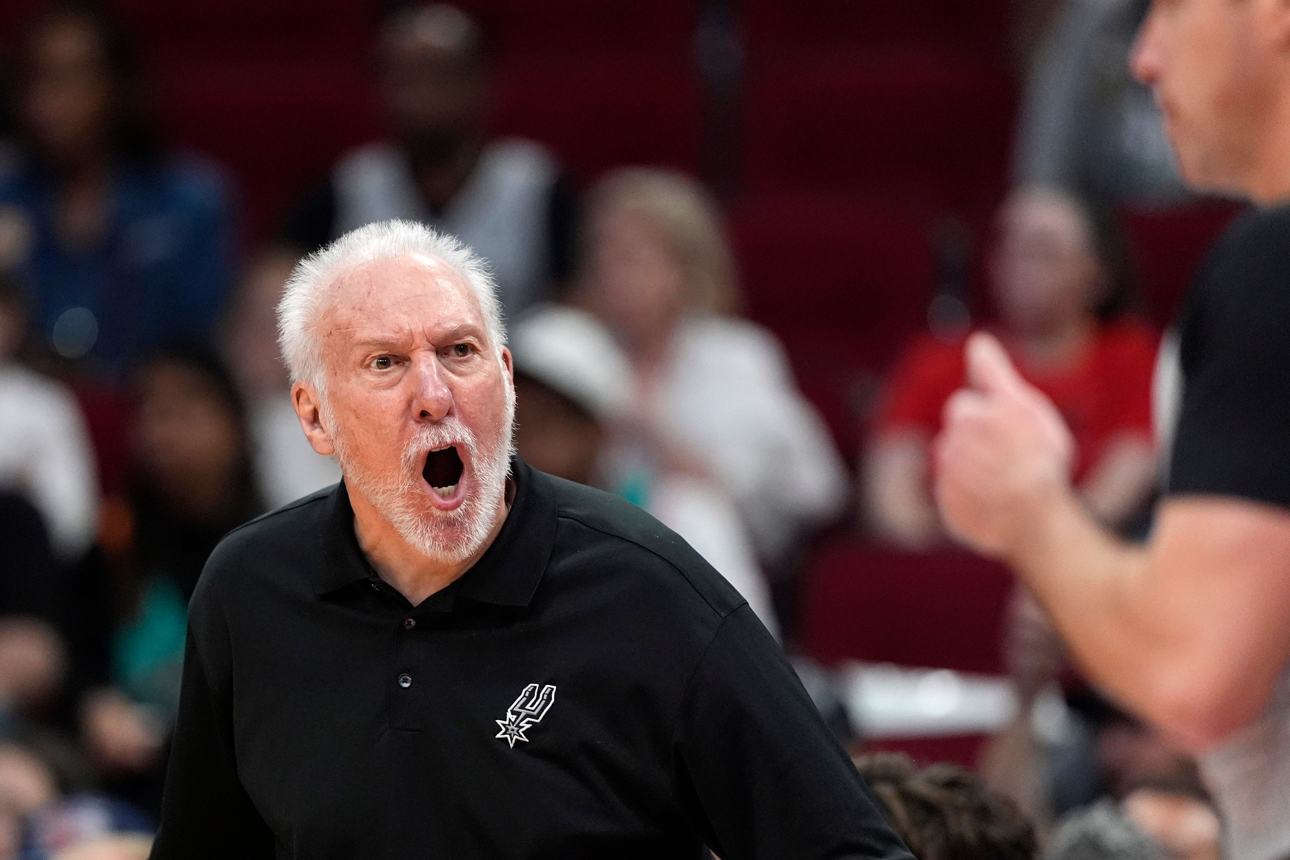 Spurs Popovich Basketball
