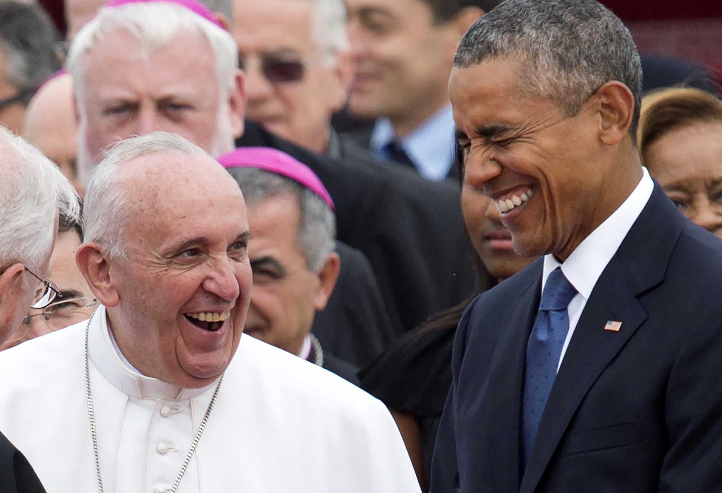 Obama met Pope Francis during his presidency