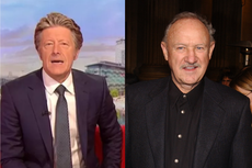 BBC Breakfast’s Charlie Stayt issues apology after error in Gene Hackman report 