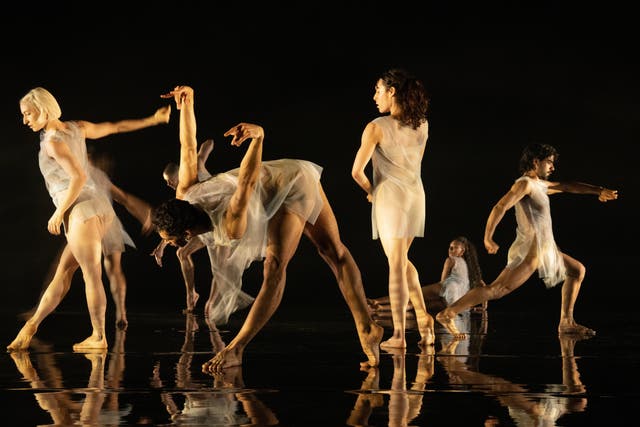 <p>Submerged: Wayne McGregor explores the depths of the ocean in ‘Deepstaria' </p>