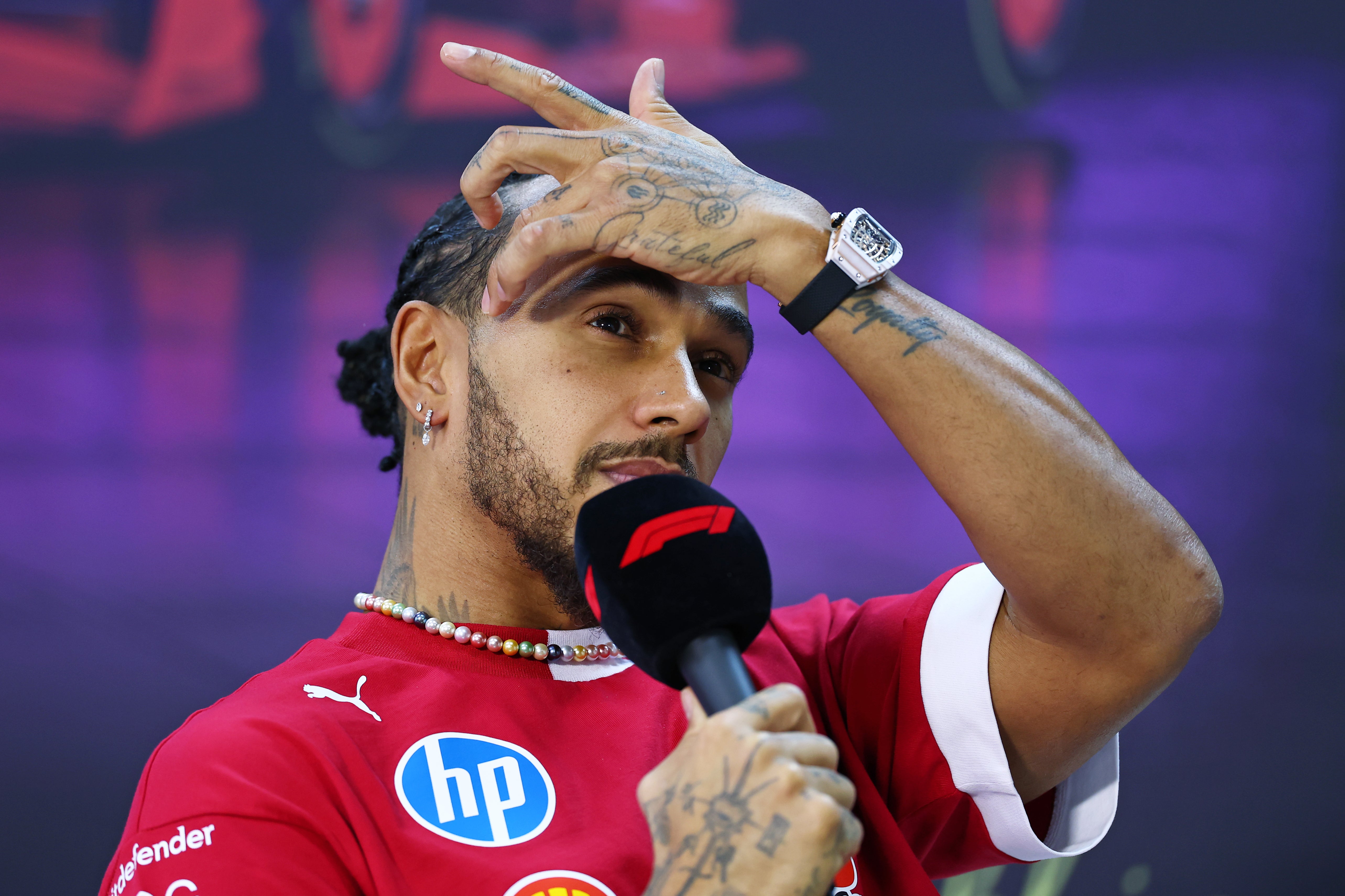 Lewis Hamilton has moved to Ferrari for 2025