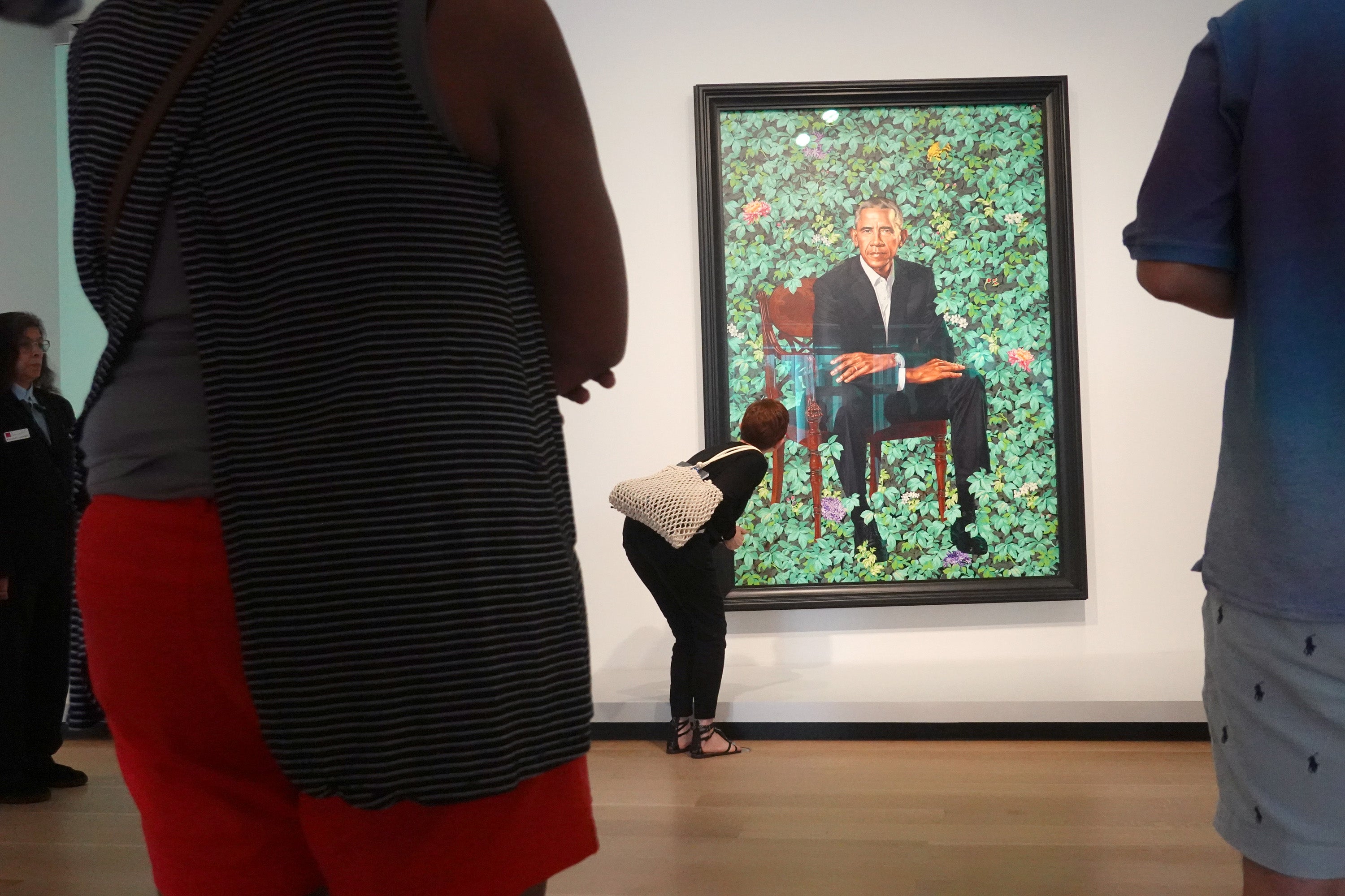 Kehinde Wiley is the artist behind Barack Obama's official presidential portrait, which is now hanging in the Smithsonian