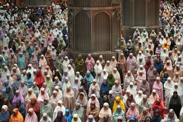 APTOPIX Indonesia Ramadan
