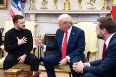 Trump and Vance lambast Zelensky in White House: The full exchange